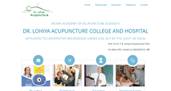 Desktop Screenshot of drlohiya.com